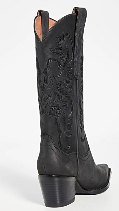 Shop Jeffrey Campbell Dagget Western Boots In Black