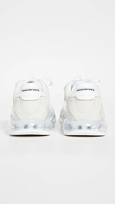 Shop Alexander Wang Stadium Sneakers In White