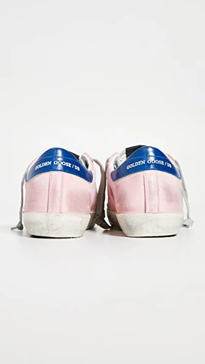 Shop Golden Goose Superstar Sneakers In Pink/ice