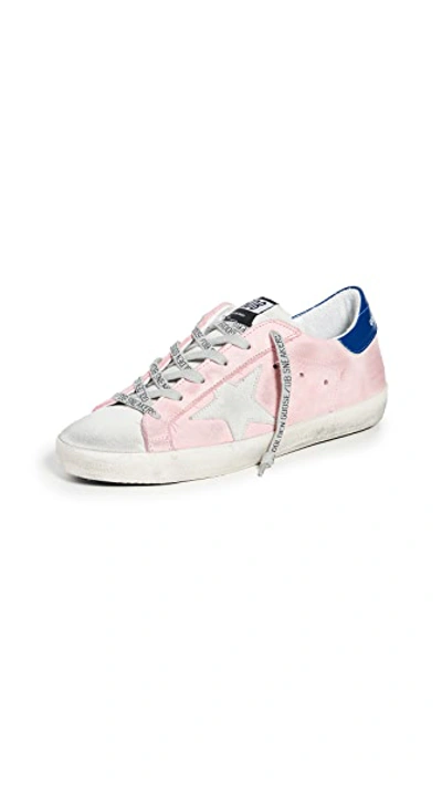 Shop Golden Goose Superstar Sneakers In Pink/ice