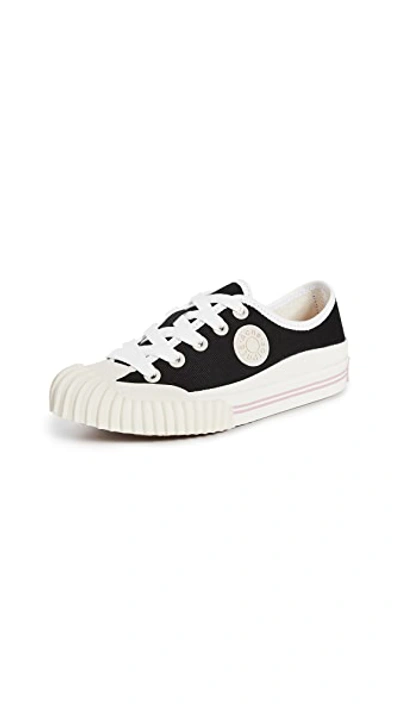 Shop Acne Studios Logo Patch Sneakers In Black