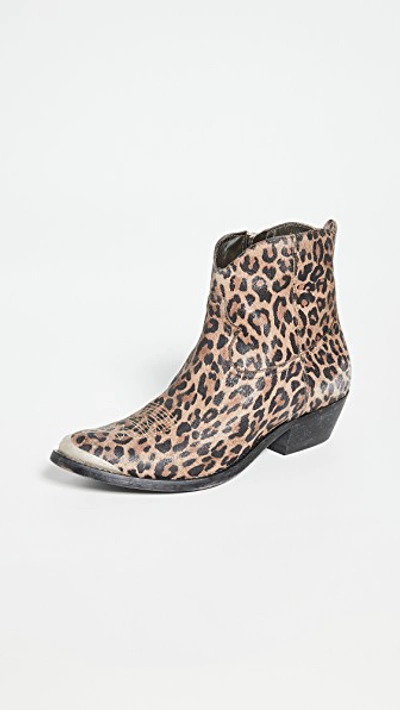Shop Golden Goose Young Boots In Leopard