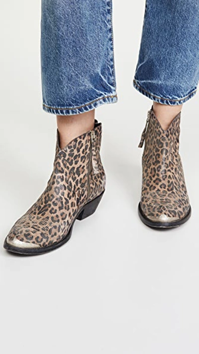 Shop Golden Goose Young Boots In Leopard