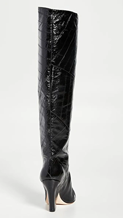 Shop Tory Burch Lila 90mm Boots In Perfect Black