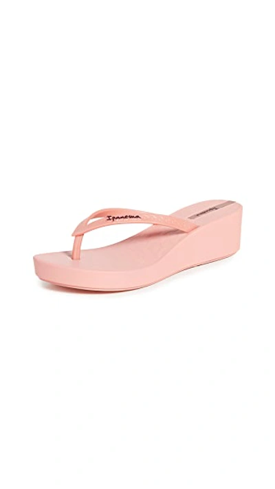 Shop Ipanema Daisy Flip Flops In Pink/pink