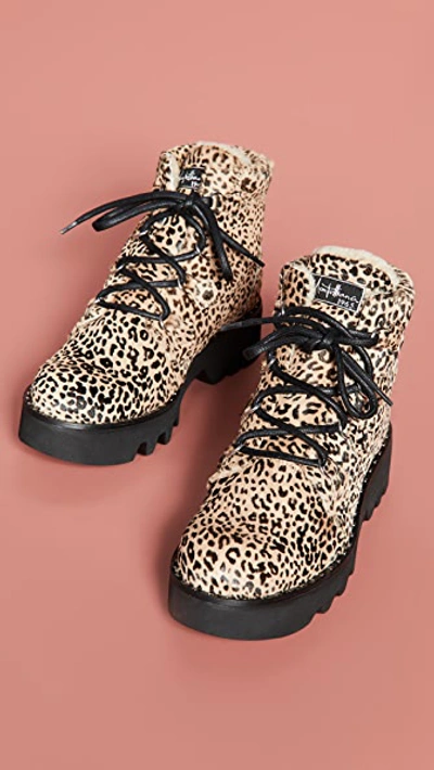 Shop Montelliana Claudine Boots In Animal Print