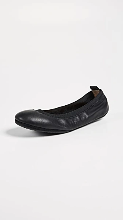 Shop Yosi Samra Samara Ii Flats In Black