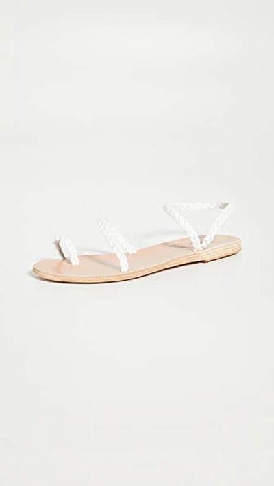 Shop Ancient Greek Sandals Eleftheria Sandals In White