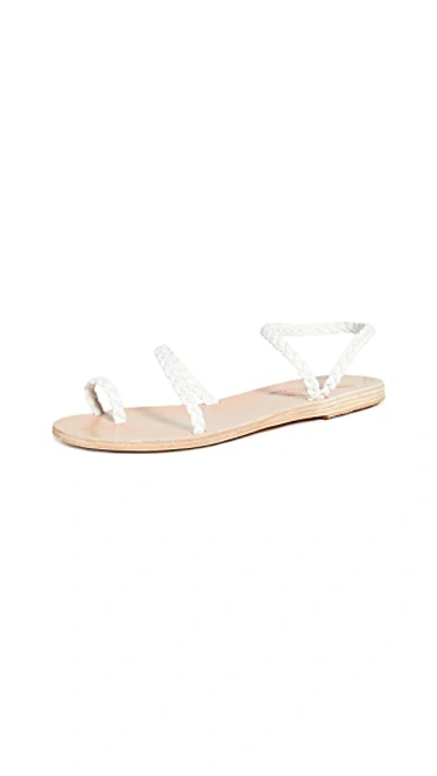 Shop Ancient Greek Sandals Eleftheria Sandals In White