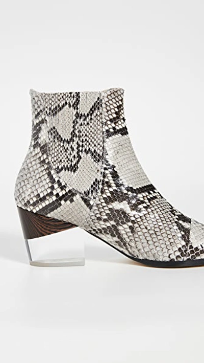 Shop Alexandre Birman Bravo Booties In Natural