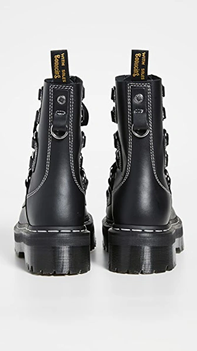 Shop Dr. Martens' Jadon Xl 8 Eye Boots In Black