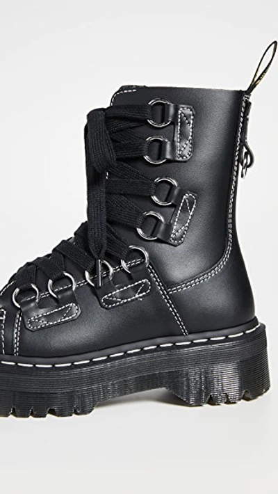 Shop Dr. Martens' Jadon Xl 8 Eye Boots In Black