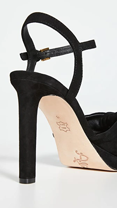 Shop Alice And Olivia Bailee Sandals In Black