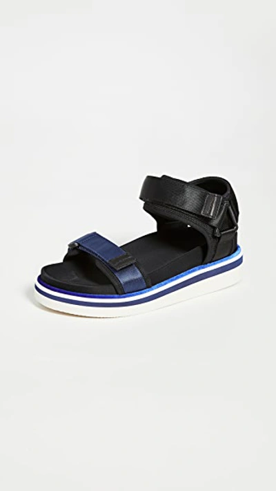 Shop See By Chloé Yumi Ankle Strap Sandals In Blue