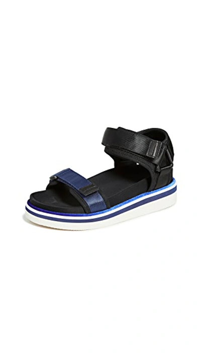 Shop See By Chloé Yumi Ankle Strap Sandals In Blue