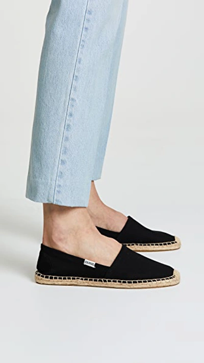 Shop Soludos Dali Espadrilles In Black