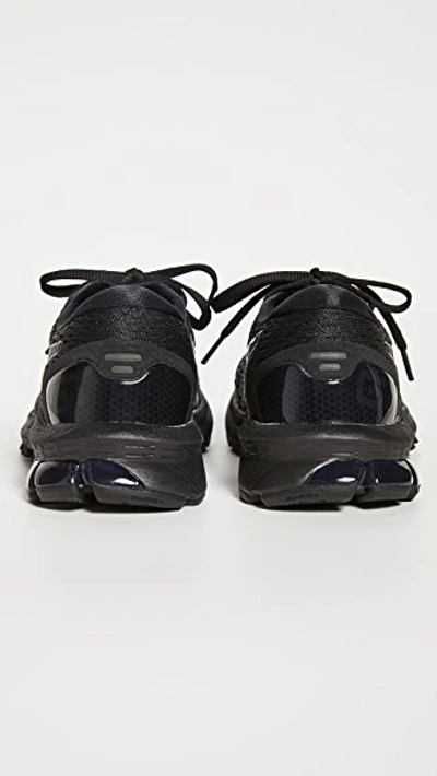 Shop Asics Gt-1000 9 Sneakers In Black/black