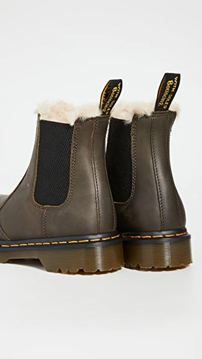 Dr. Martens 2976 Leonore Chelsea Boots In Olive | ModeSens