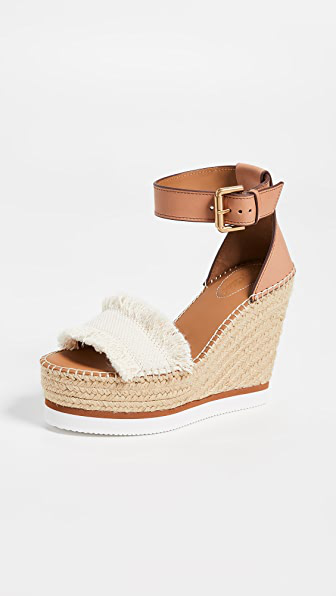 chloe glyn wedge espadrilles