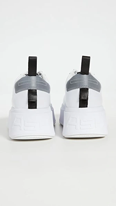 Shop Ash Moon Trainers In White/silver