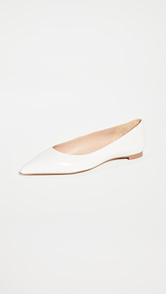 white sam edelman flats