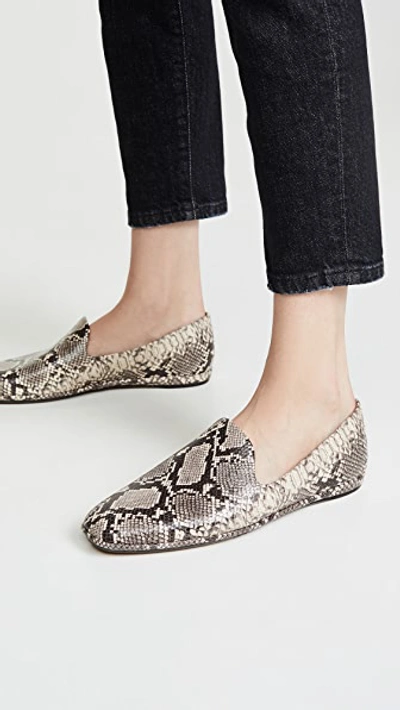 Shop Vince Paz Loafers In Natural