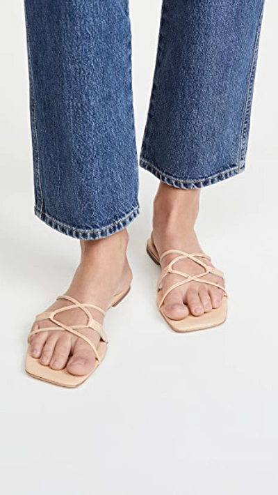 Shop Jeffrey Campbell Adison Sandals In Natural