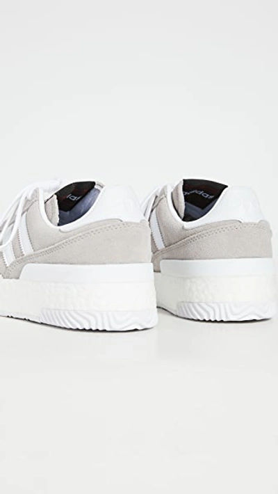 Shop Adidas Originals By Alexander Wang Aw Bball Soccer Sneakers In C Granite/c Granite/c White