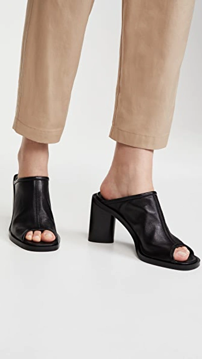 Open Toe Mules