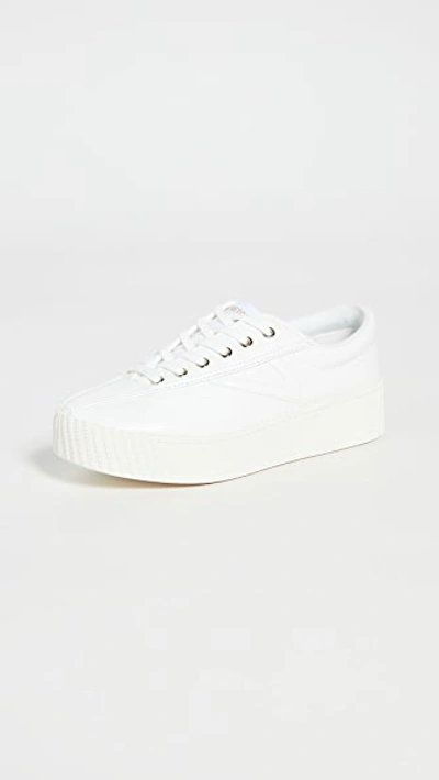 Shop Tretorn Nylite 13 Bold Sneakers In White