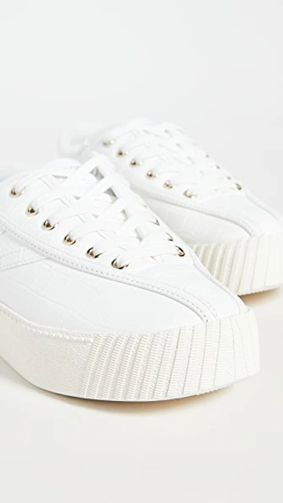 Shop Tretorn Nylite 13 Bold Sneakers In White