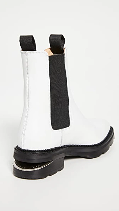 Shop Alexander Wang Andy Booties In White