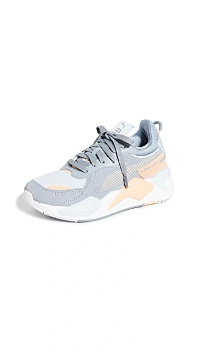 Puma Women's Rs-x Unexpected Mixes Mixed-media Low-top Sneakers In  Tradewinds/ Heather | ModeSens