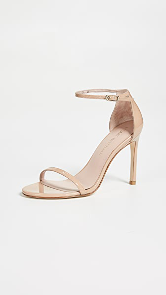 stuart weitzman nudistsong patent leather sandals