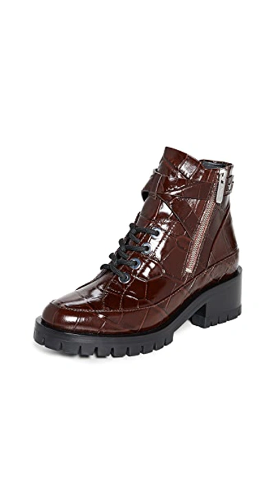 Shop 3.1 Phillip Lim / フィリップ リム Hayett 50mm Lace Up Boots In Cordovan