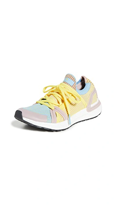 Shop Adidas By Stella Mccartney Ultraboost 20 S. Sneakers In Dusty Rose-amc/fresh Lemon/cle