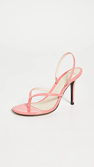 Shop Alevì Milano Ivy Sandals In Coral