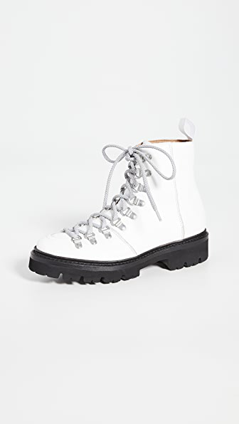 grenson nanette white