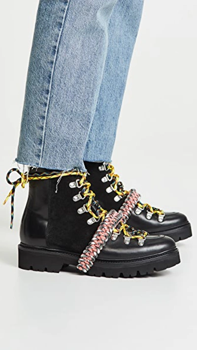 x House of Holland Vivid Combat Boots