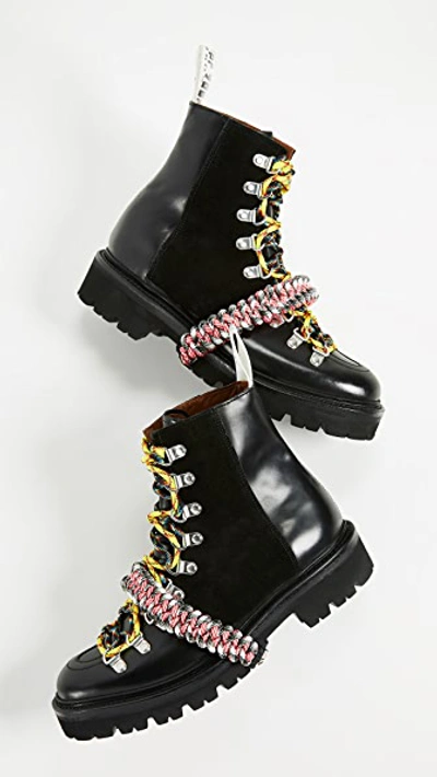 x House of Holland Vivid Combat Boots