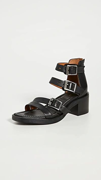 Shop Rag & Bone Fallon Sandals In Black