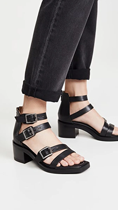 Shop Rag & Bone Fallon Sandals In Black