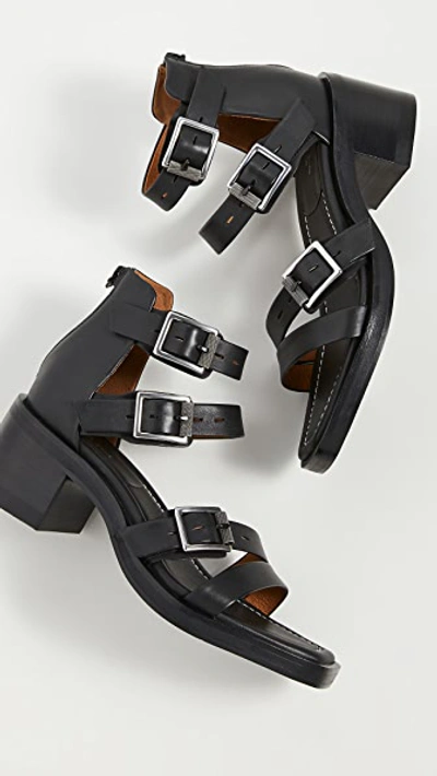 Shop Rag & Bone Fallon Sandals In Black