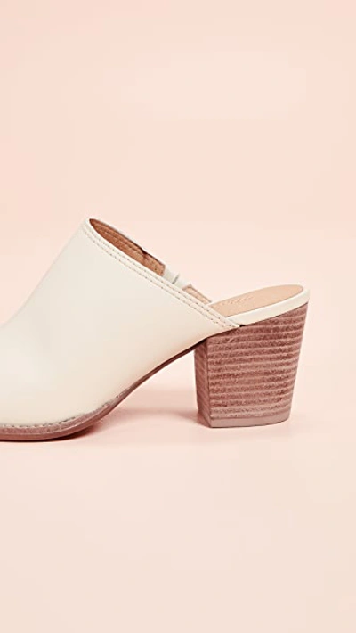 Shop Madewell The Harper Mules In Vintage Canvas