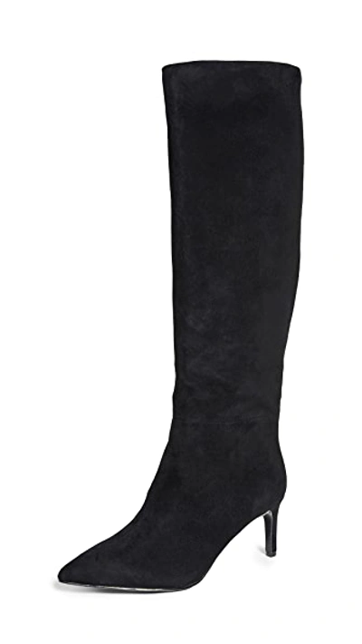 Shop Alice And Olivia Maeven Tall Boots In Black