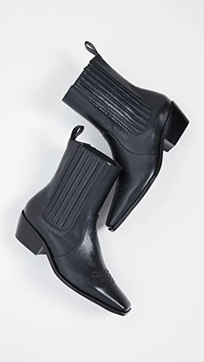 Shop Mari Giudicelli Hyde Boots In Black