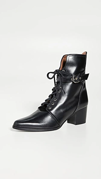 Shop Tabitha Simmons Porter Boots In Black