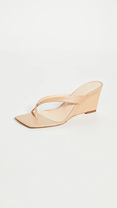 Shop By Far Theresa Sandals In Nude