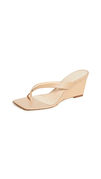 Shop By Far Theresa Sandals In Nude