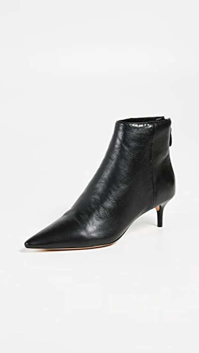 Shop Alexandre Birman Kittie Booties In Black